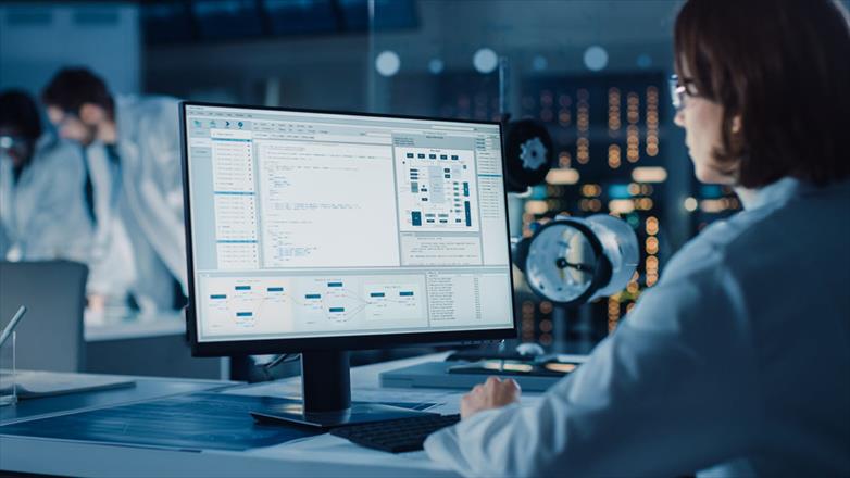 Research team analyzing child development data